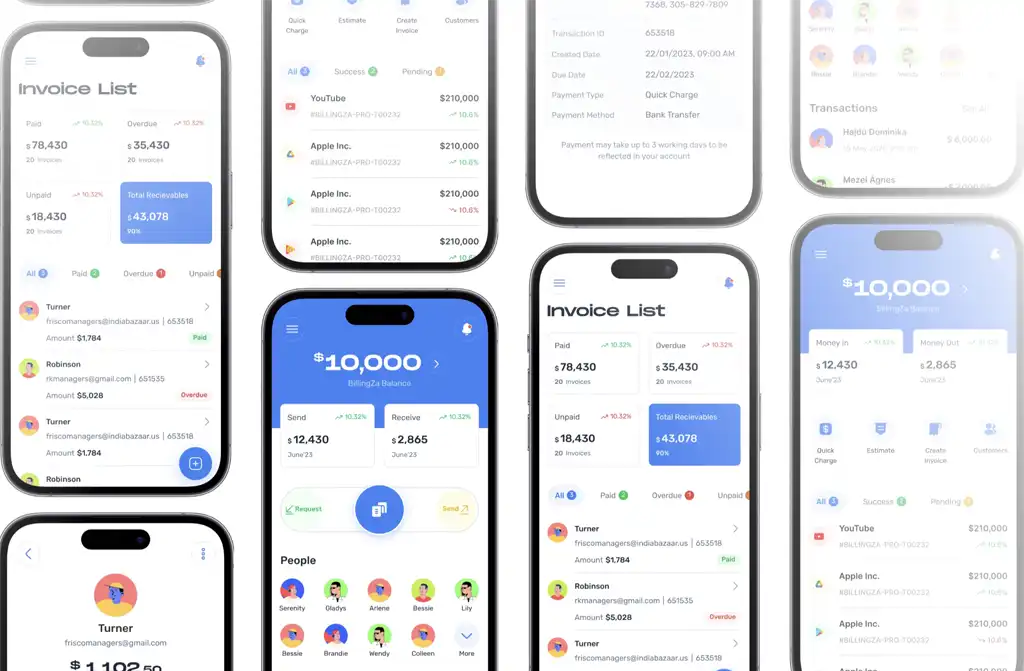 BillingZa Mobile App - Billing & Payment Application for Individuals & Small Businesses