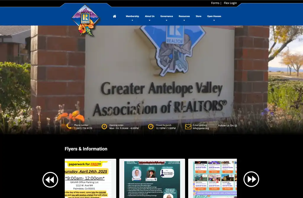 Greater Antelope Valley Association of Realtors | Gavar